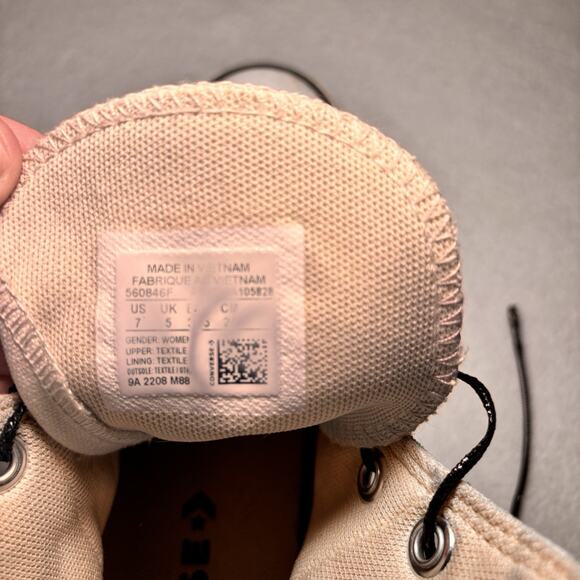 Converse Chuck Taylor All Star Lift Platform High Top Off White Women’s 7 - Picture 6 of 6